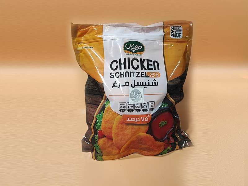 شنیسل ۱۰۰ گرمی ۲ کیلويی